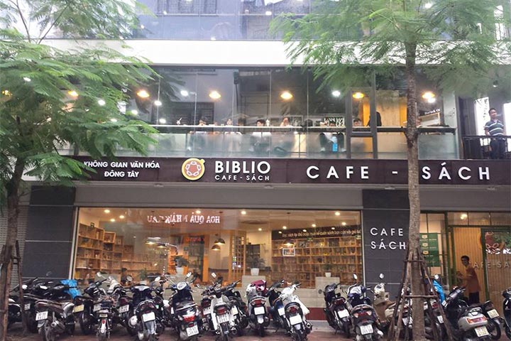 quán cafe book velo