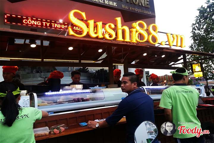 quán ăn ngon sushi88 quận 7